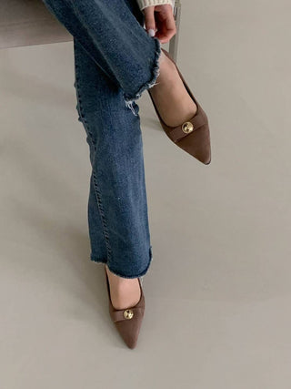 Solene Low-Heel Pumps 返工鞋