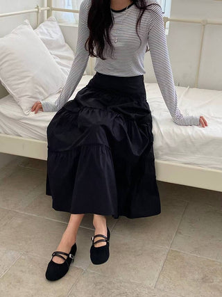 Ruched Double Buckled Flats 香港女裝鞋