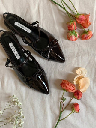 Bow Mary Jane Slingback Pumps 香港女裝鞋