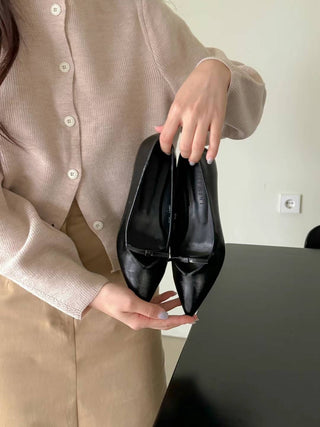 ointed Toe Bow Flats 香港女裝鞋