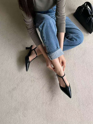 T-bar Oak Slingback Pumps 女裝鞋