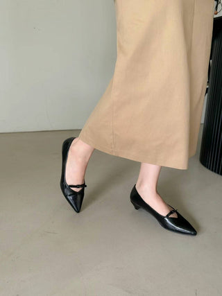 ointed Toe Bow Flats 香港女裝鞋