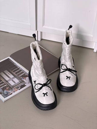 Bow Ankle Boots