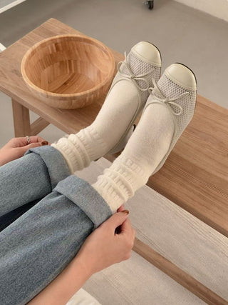 Mesh Bow Flats 香港女裝鞋