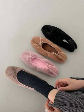 Juna Fluffy Flats 女裝鞋