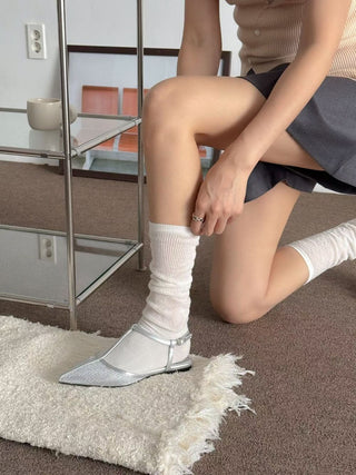 T-bar Weave Slingback Flats 香港女裝鞋