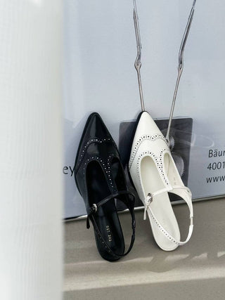 T-bar Oxfords Slingback Heels 高踭鞋