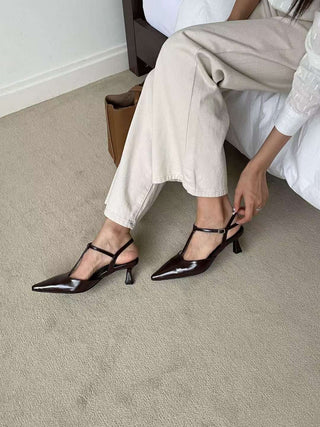 T-bar Oak Slingback Pumps 女裝鞋