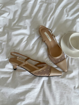 Heartsy Slingback Heels 香港女裝鞋
