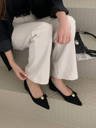 Solene Low-Heel Pumps 返工鞋
