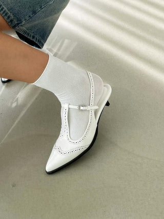 T-bar Oxfords Slingback Heels 高踭鞋