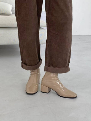Seren Square-Toe Ankle Boots 香港女裝鞋