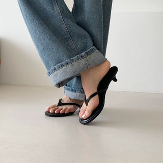 Heeled Thong Sandals 休閒鞋