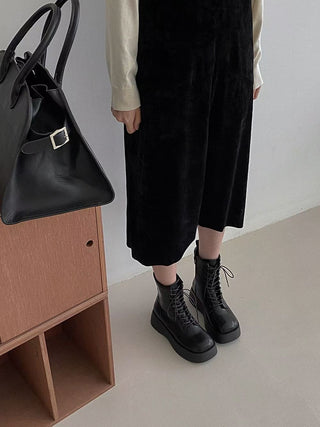 Lace Up Boots 韓國女裝鞋