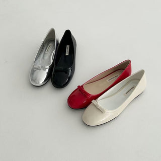 Bow Round Toe Flats 上班鞋