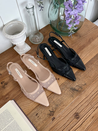 Heartsy Slingback Heels 香港女裝鞋