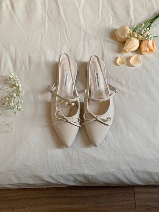 Bow Mary Jane Slingback Pumps 香港女裝鞋