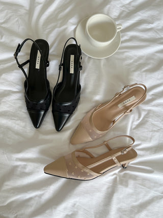 Heartsy Slingback Heels 香港女裝鞋