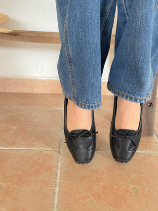 Comfy Bow Loafers