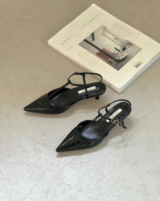 T-bar Slingback Kitten Heels 香港女裝鞋