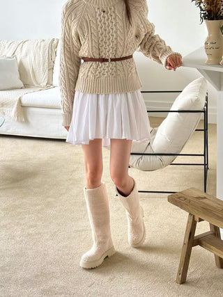 Teddy Fluffy Boots 香港女裝鞋