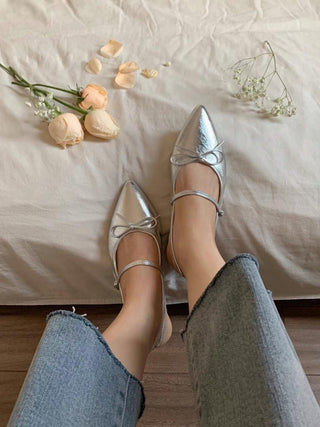 Bow Mary Jane Slingback Pumps 香港女裝鞋