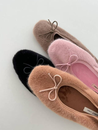 Juna Fluffy Flats 女裝鞋