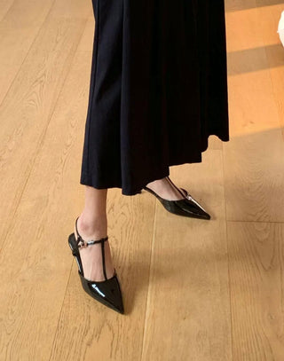 T-bar Slingback Kitten Heels 香港女裝鞋