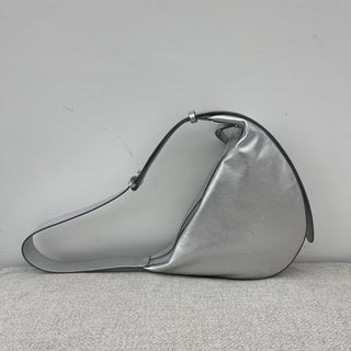 [韓國直送] Leather Crescent Leather Bag