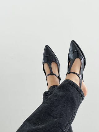 T-bar Oxfords Slingback Heels 高踭鞋