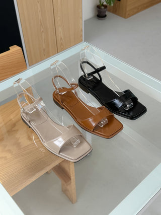 veline Square-Toe Sandals 女裝鞋